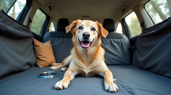 Housse voiture chien : facile à nettoyer et pratique !