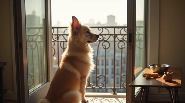 Toilette chien balcon : la solution pratique pour votre compagnon